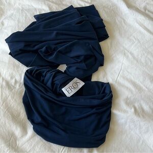 House of Eros Infinity Tube Top Navy Small